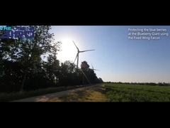 UAV industrial Drone de uso profissional Vigilância Agrícola Motor elétrico de asa fixa